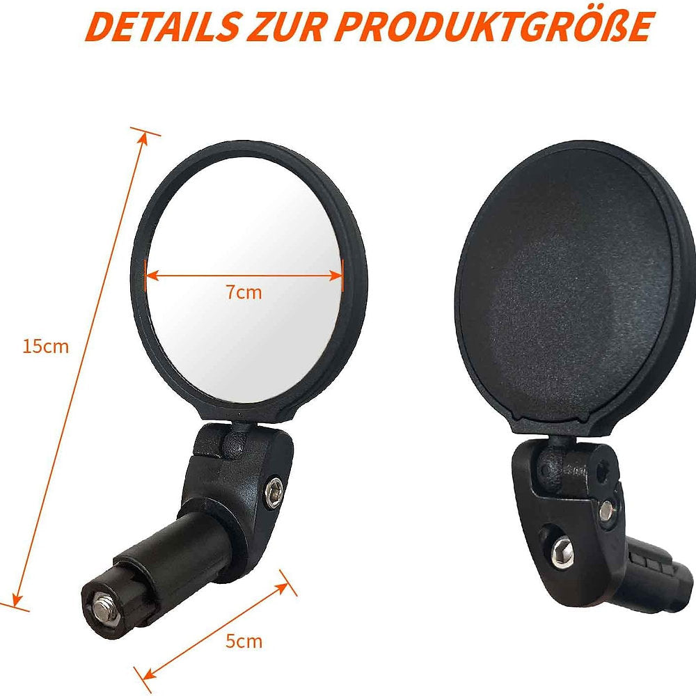 Oglinzi pentru bicicletă si electrică, HD, 360, Homieway