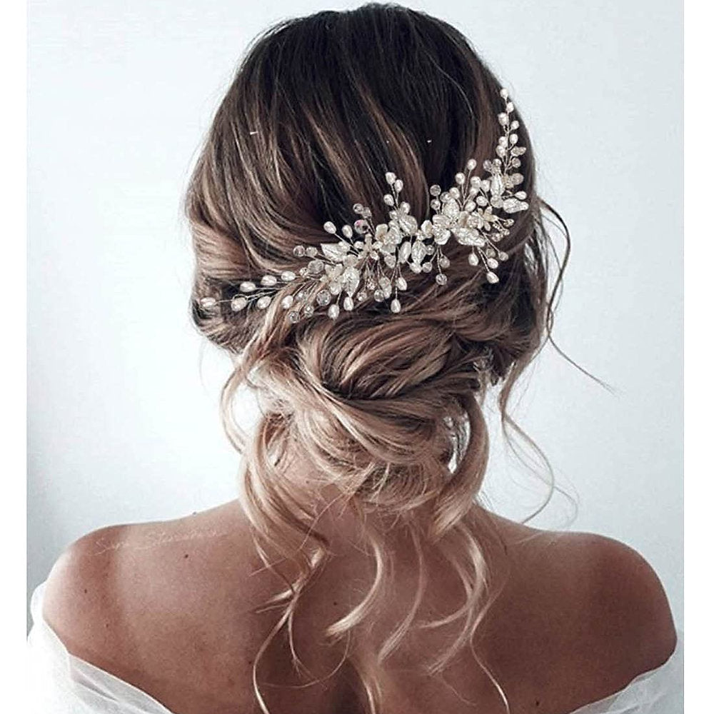 Accesorii par mirese ace, diferite modele, flori, perle