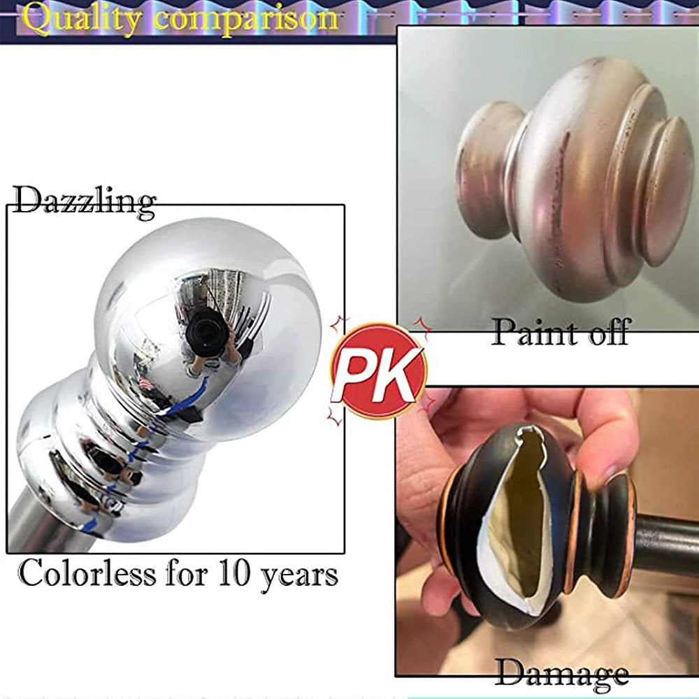 Galerie, Tija, bara perdea, draperie INFLATION extensibila, 76-110cm