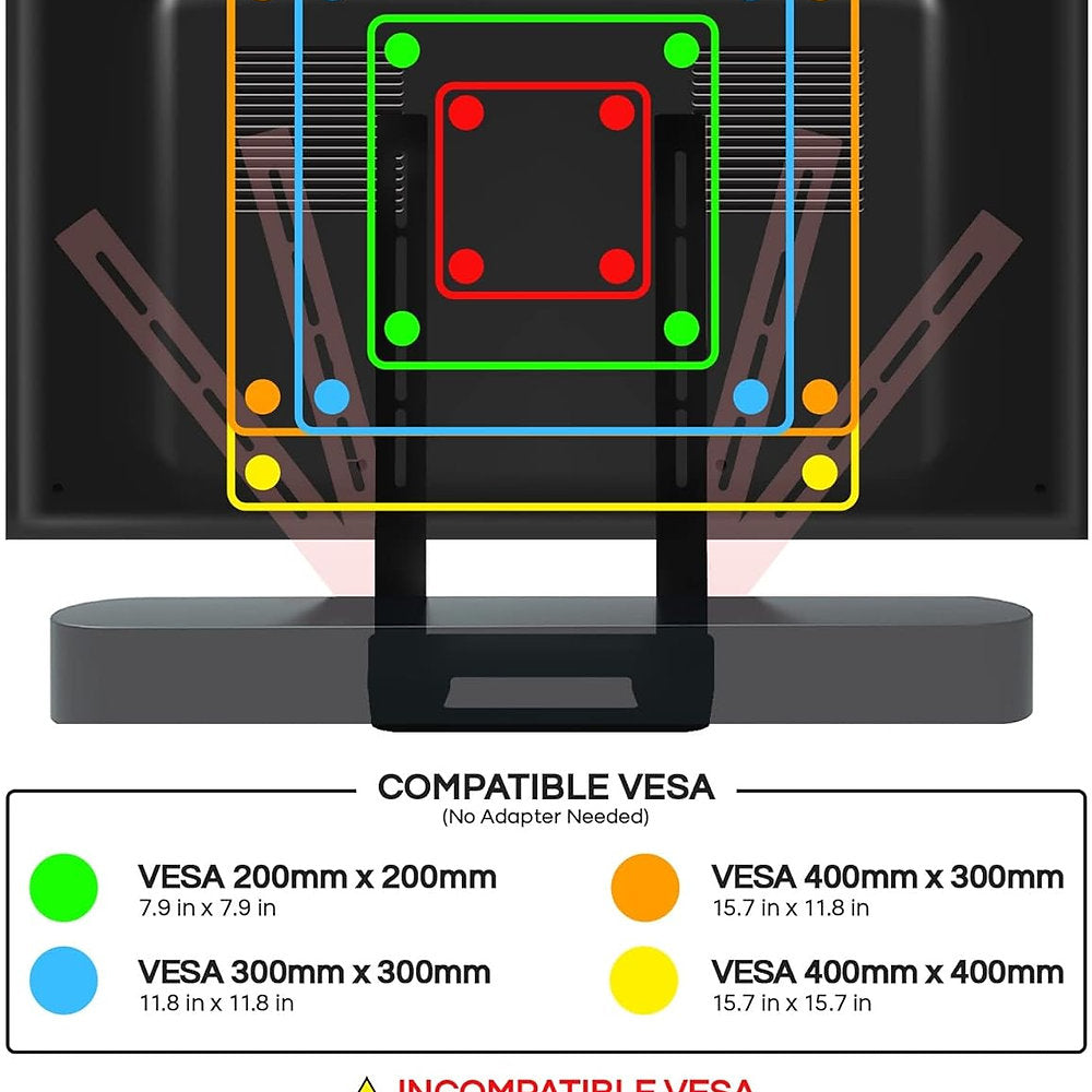 Kit de atașament pentru montare TV Beam TV Black hardware-ul de montare Sonos