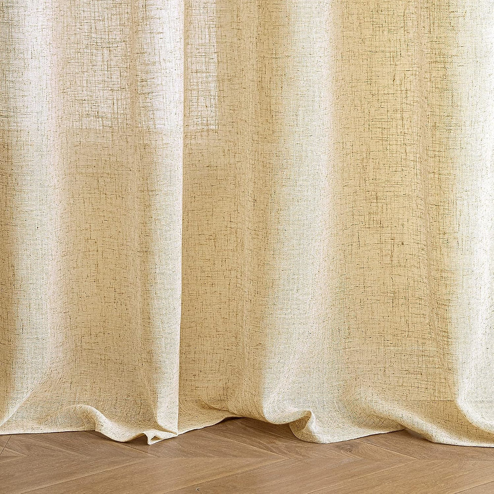 Perdea semitransparenta, EMEMA, decorativa, 140x260cm, set de 2