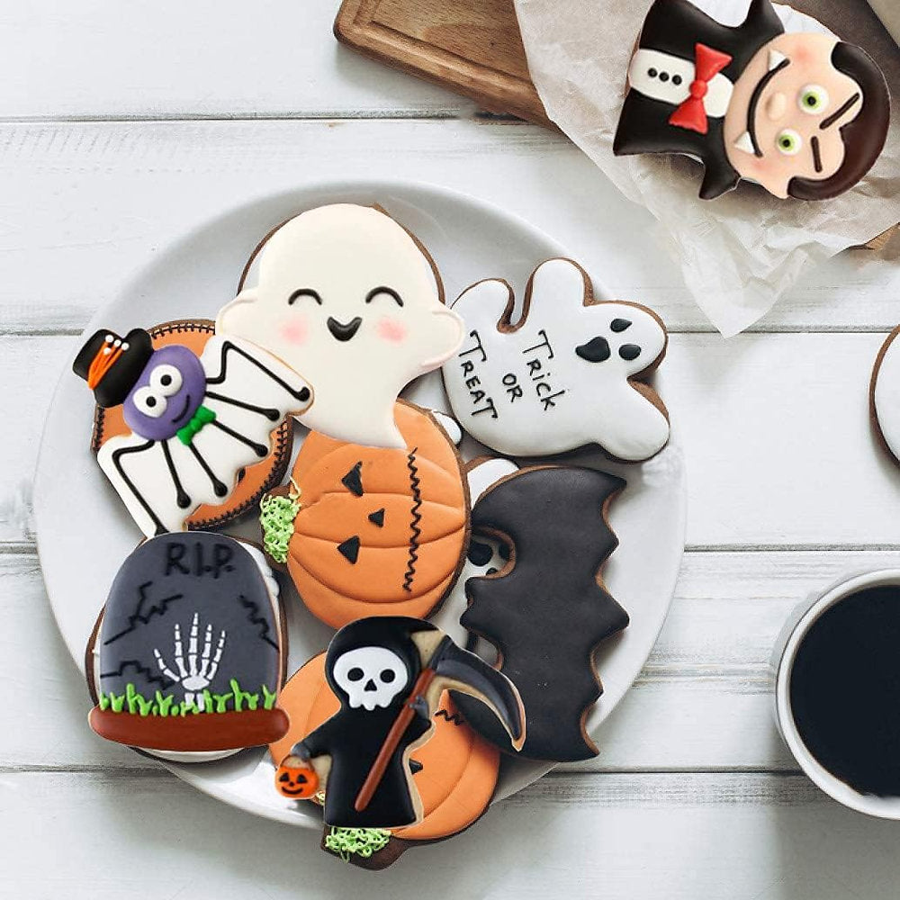 Forme de prăjituri de Halloween, 9 buc