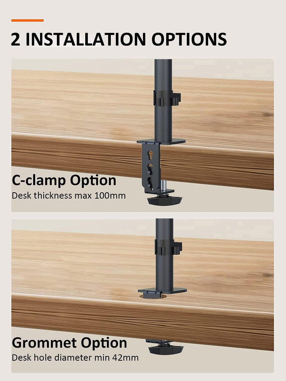 Suport universal monitor 13-27", sau 32" reglabil