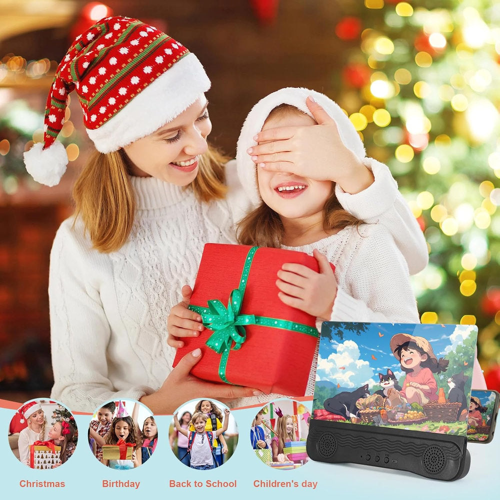 Amplificator ecran telefon, nintendo, difuzor, blutooth, 12"