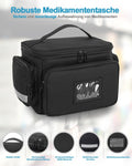 Geanta medicala, organizator adjustabil, 36x18x21cm