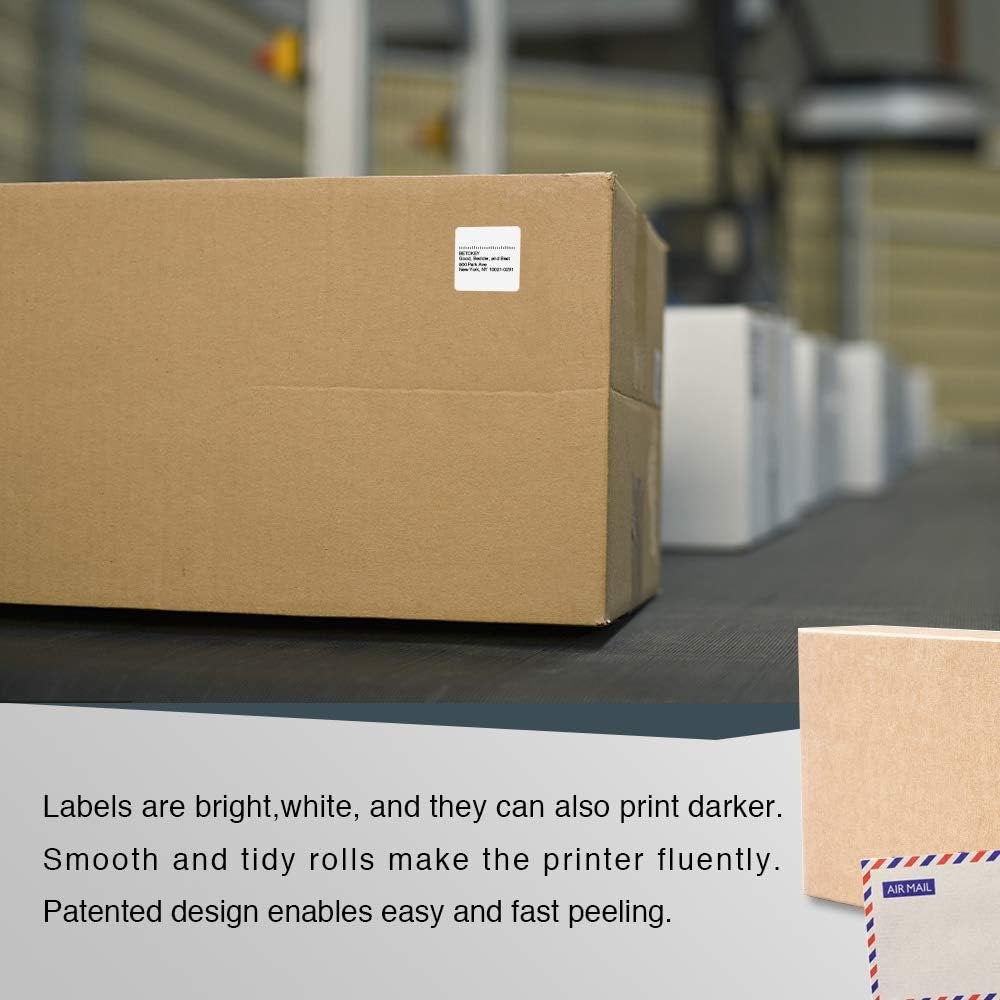 20 role de etichete compatibile Dymo S0929120, 25 mm x 25 mm, 750 etichete/rola