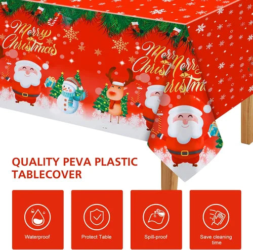 Set de 2 Fata de masa decorativa Craciun, 137x274cm