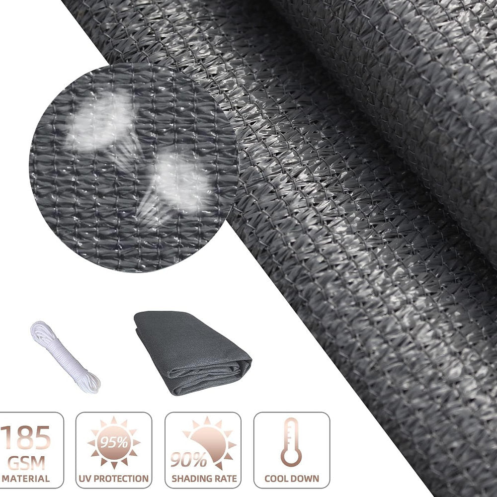 Copertina, protectie solara Love Story, Prelata Premium 3x3xx4.25 m, Antracit