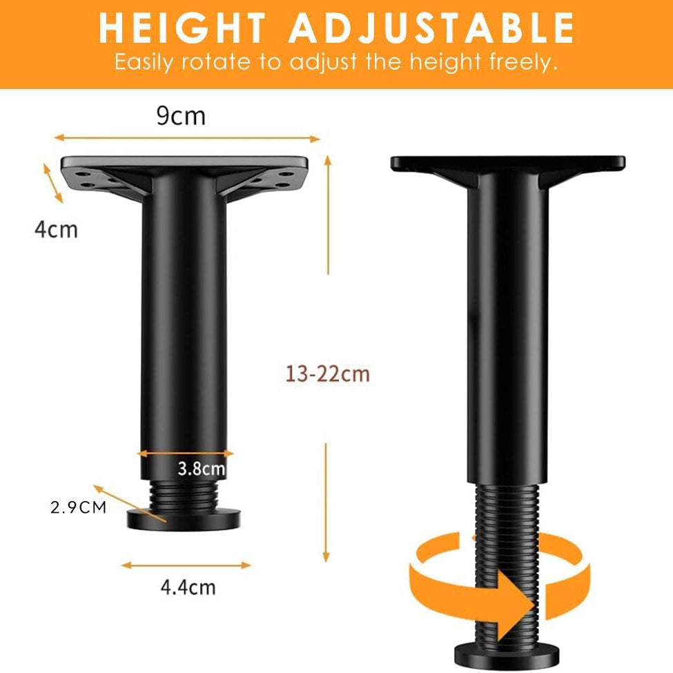 Picior, suport mobilier, pat. RoxNvm, 13-22cm