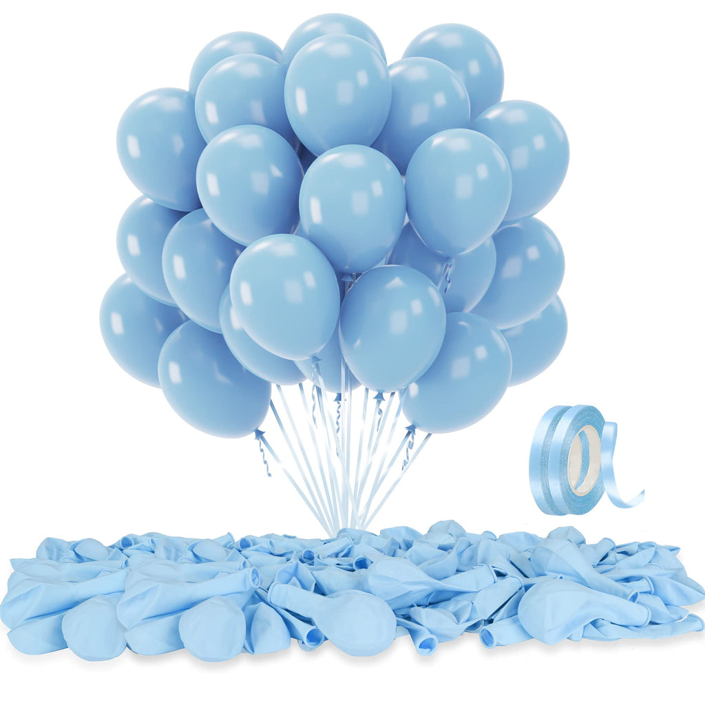 Set de 120 baloane albastre, 30cm
