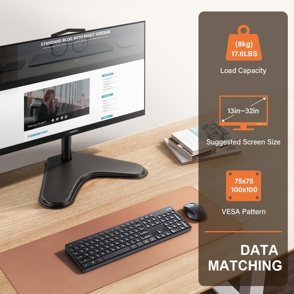 Suport pentru monitor pe stand,Kktoner, 13-32"