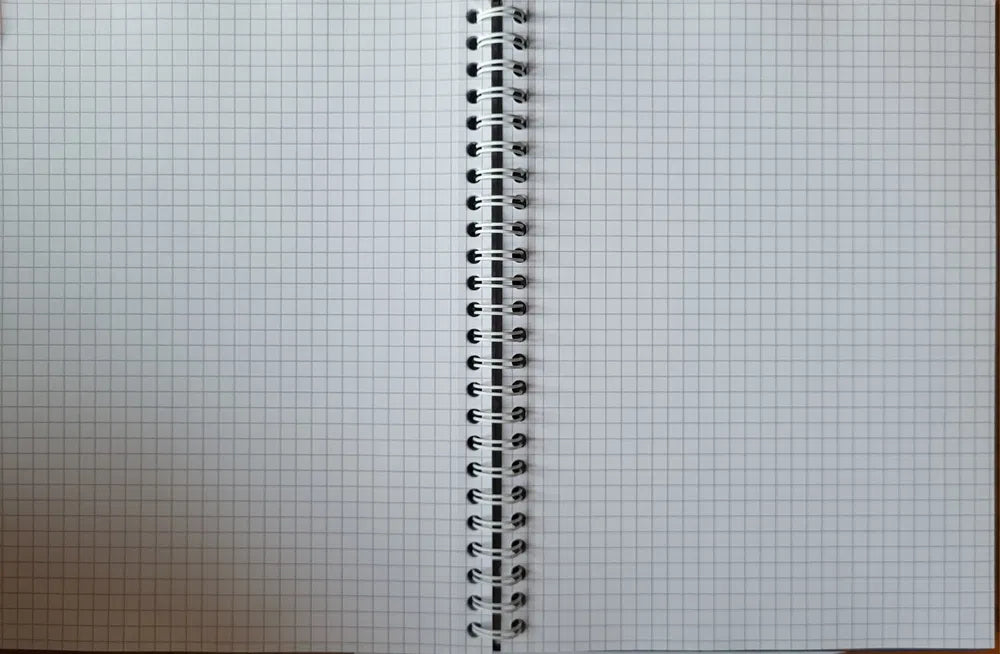 Caiet matematica HERLITZ, spirala A5, PREMIUM, coperta tare, 100 file