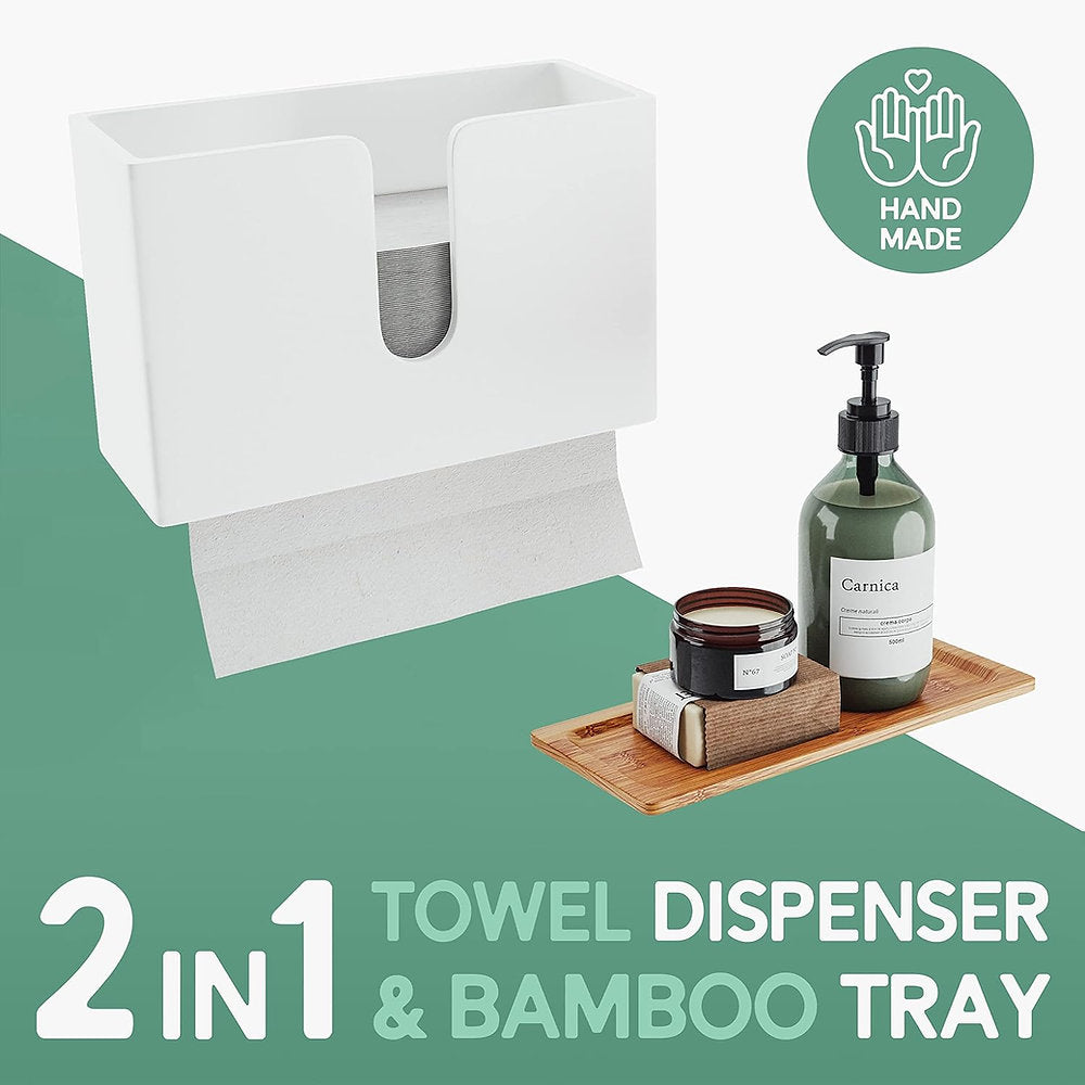 Dispenser servetele, Nature Supplies, 29x12x21cm, bambus