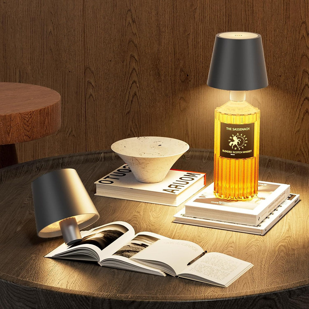 Lampa led pe sticla, 2700-6000k,decorativa, lumina reglabila, 3w, IP54