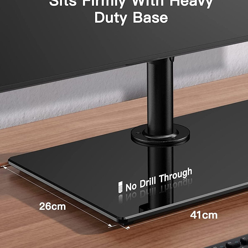 Suport monitor, stand doua monitoare, regrabil, ErGear , 13-32"
