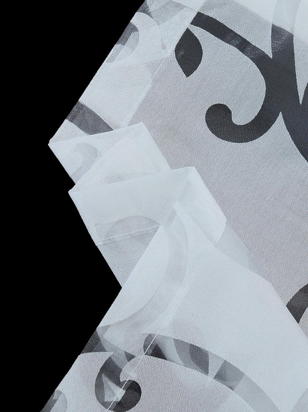 Perdele decorative cu sistem de glisare 57x225cm