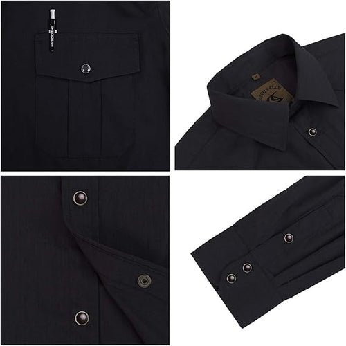 Camasa barbati, Coverals Club, Negru ,XL