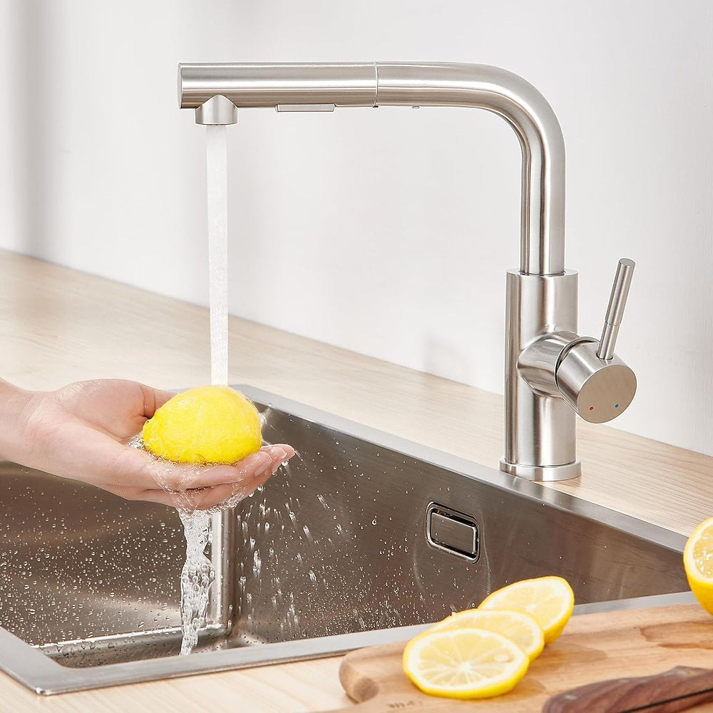 Robinet retractabil, cu pulverizator LONHEO, 360°