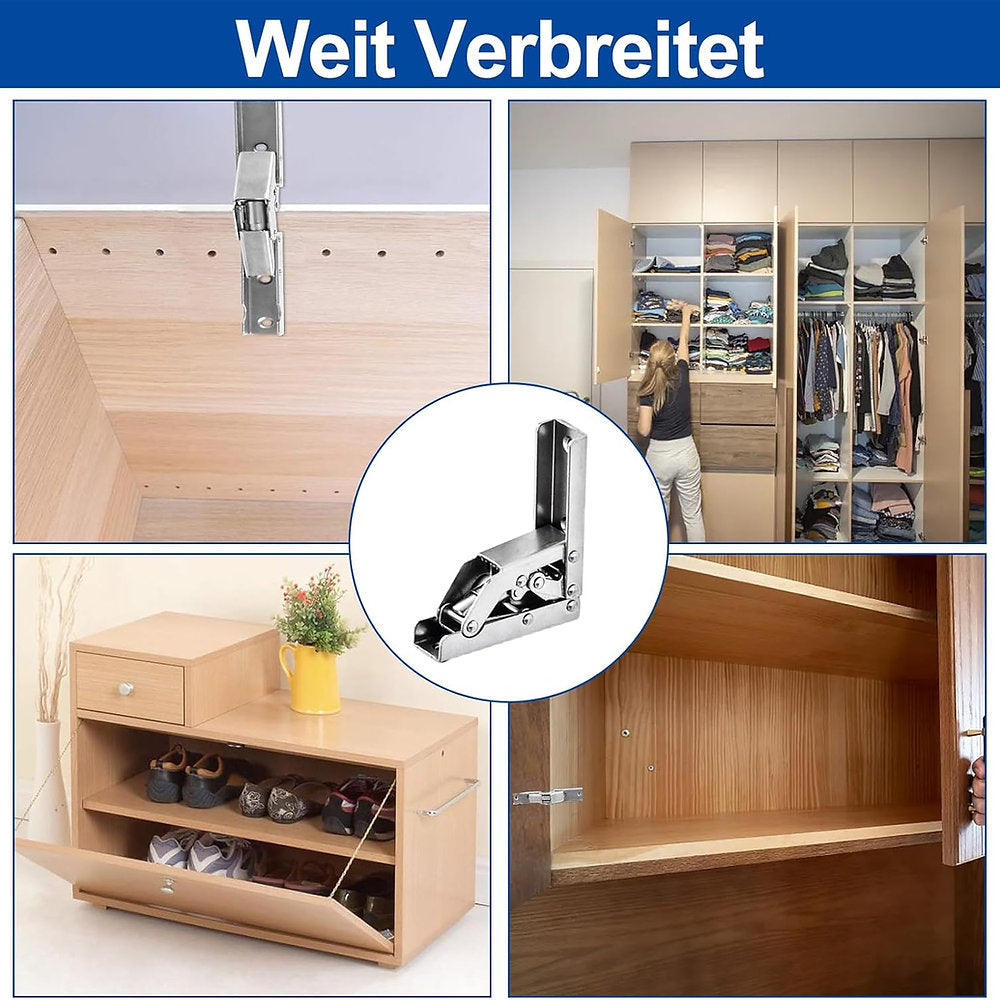 Balamale usa dulap masa cu amortizor si suruburi, 90°, 68x68mm, set de 2