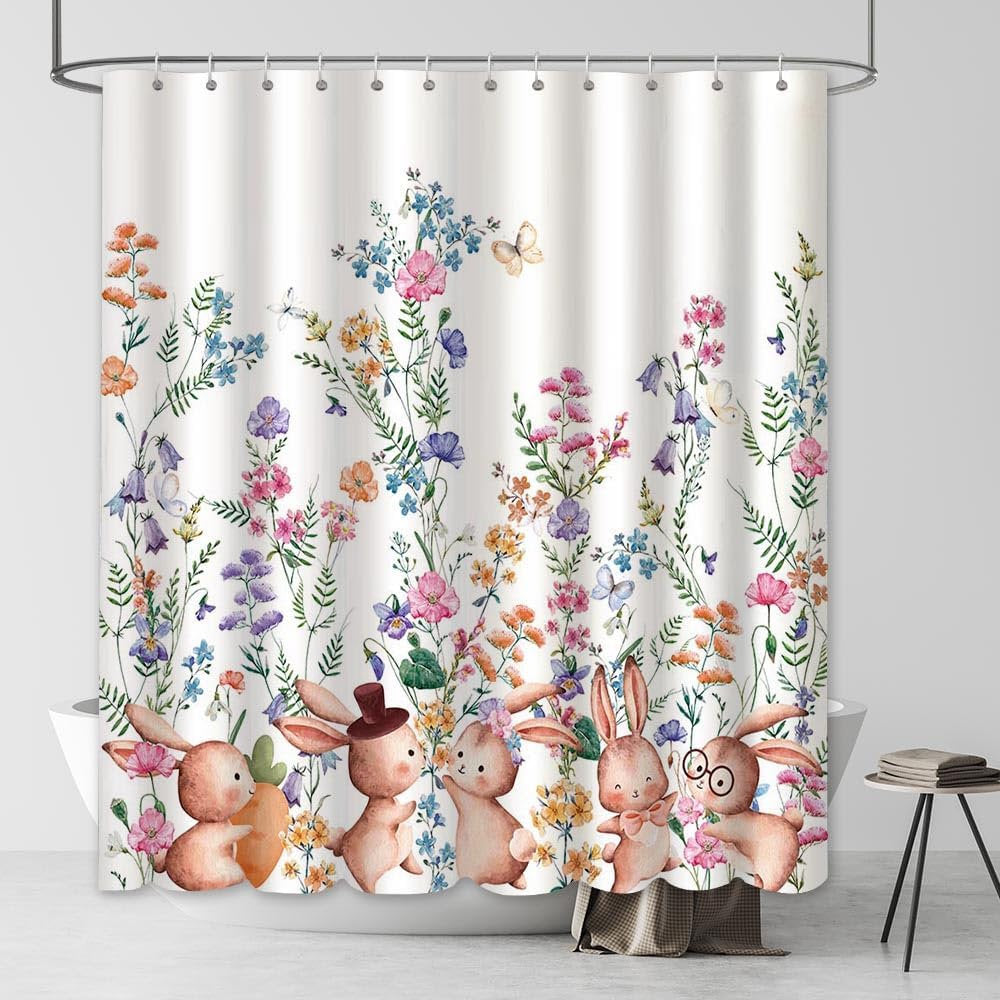 Perdea dus, primavara, 180x180cm, 12 carlige