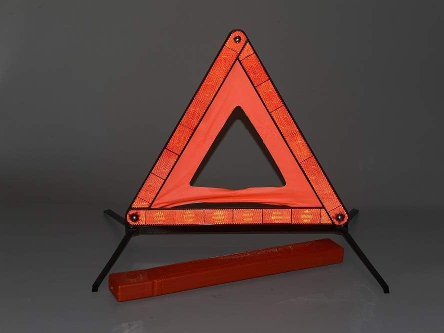 Triunghi presemnalizare reflectorizant, 43cm
