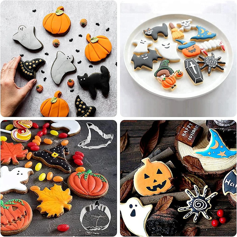 Forme de prăjituri de Halloween, 9 buc