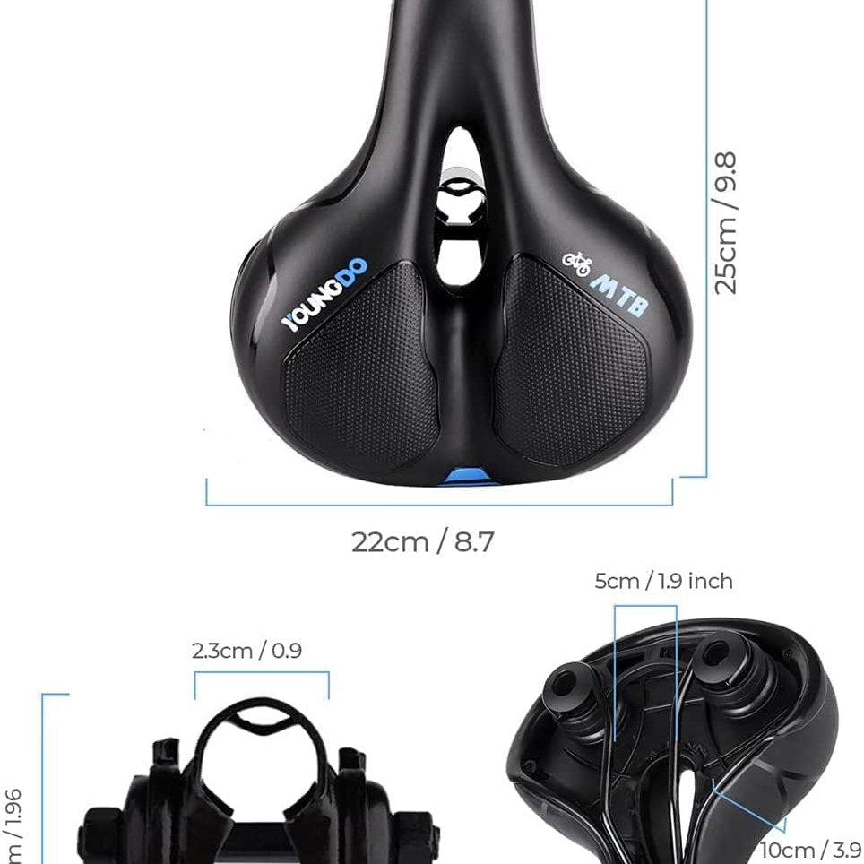Sa bicicleta cu gel, ergonomica, cu aerisire
