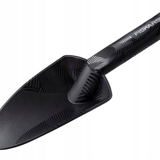Lopatica gradinarit, Plantator Fiskars, negru, 29 cm