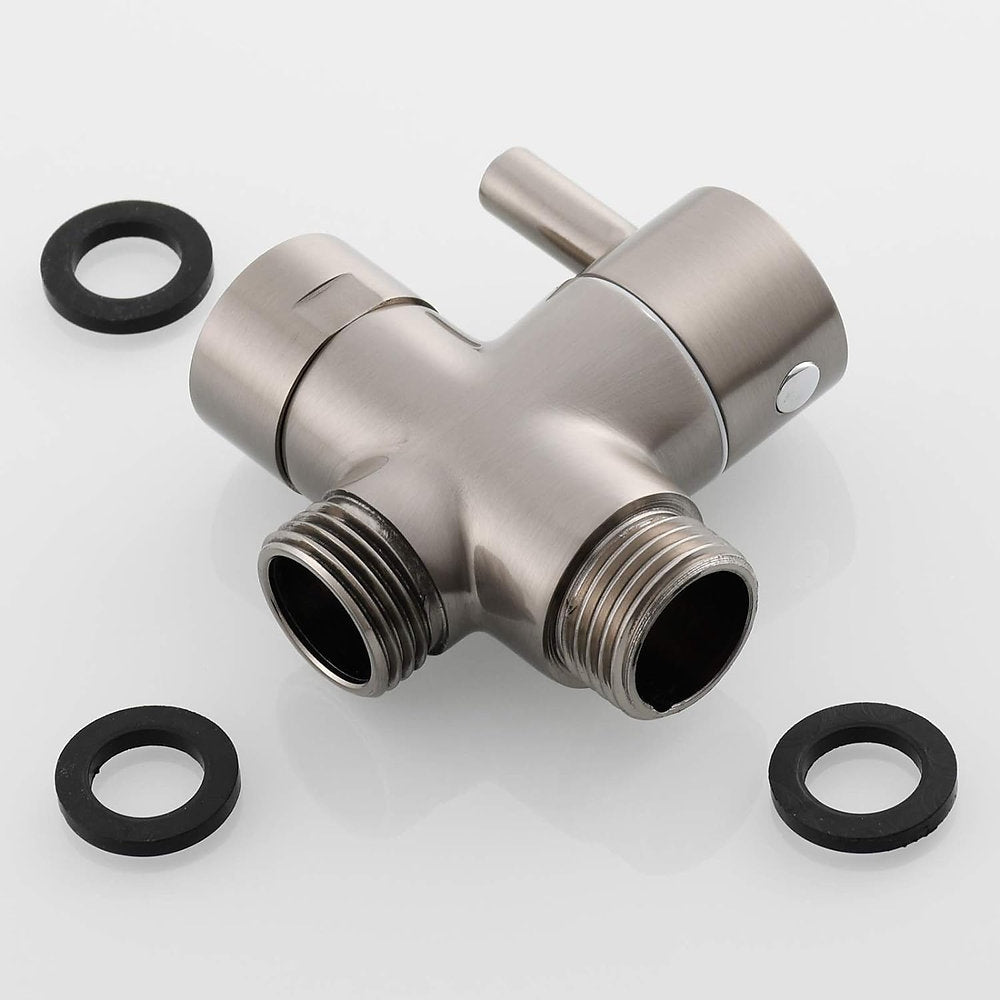 Deviator comutator robinet 3 cai, Ciencia, nichel