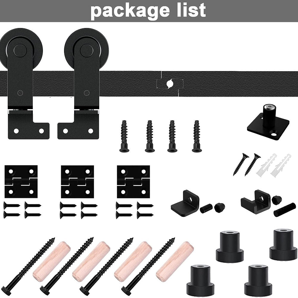 Kit de montare usi pliabile, mecanism usa plianta, hambar