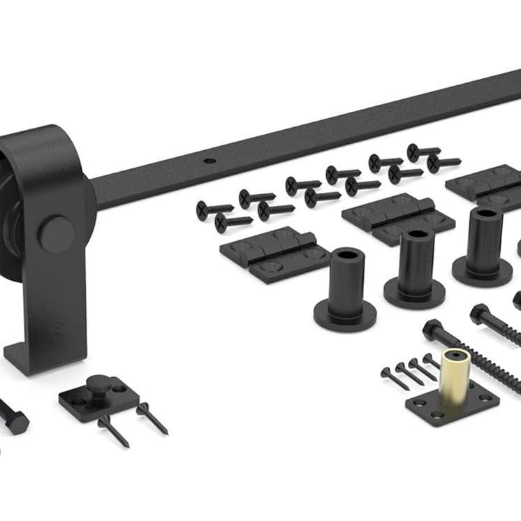 Kit de montare usi pliabile, mecanism usa plianta, 92cm, Qinaixqm