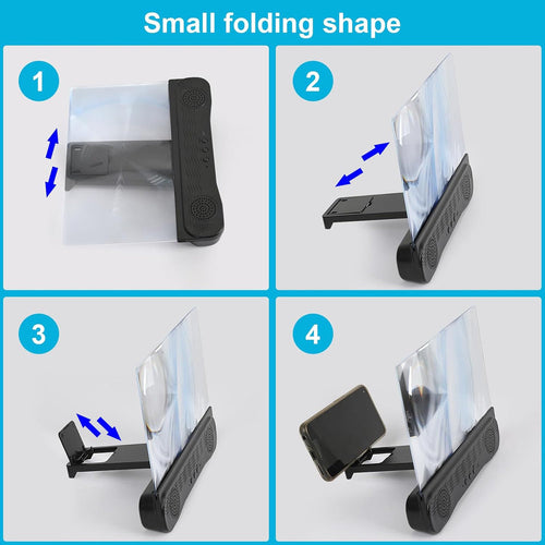 Amplificator ecran telefon, nintendo, difuzor, blutooth, 12"