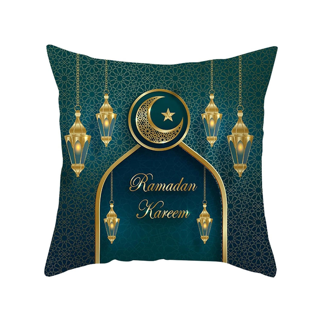 Set de 4, Huse decorative pentru perne Ramadan, fata perna, 45x45 cm