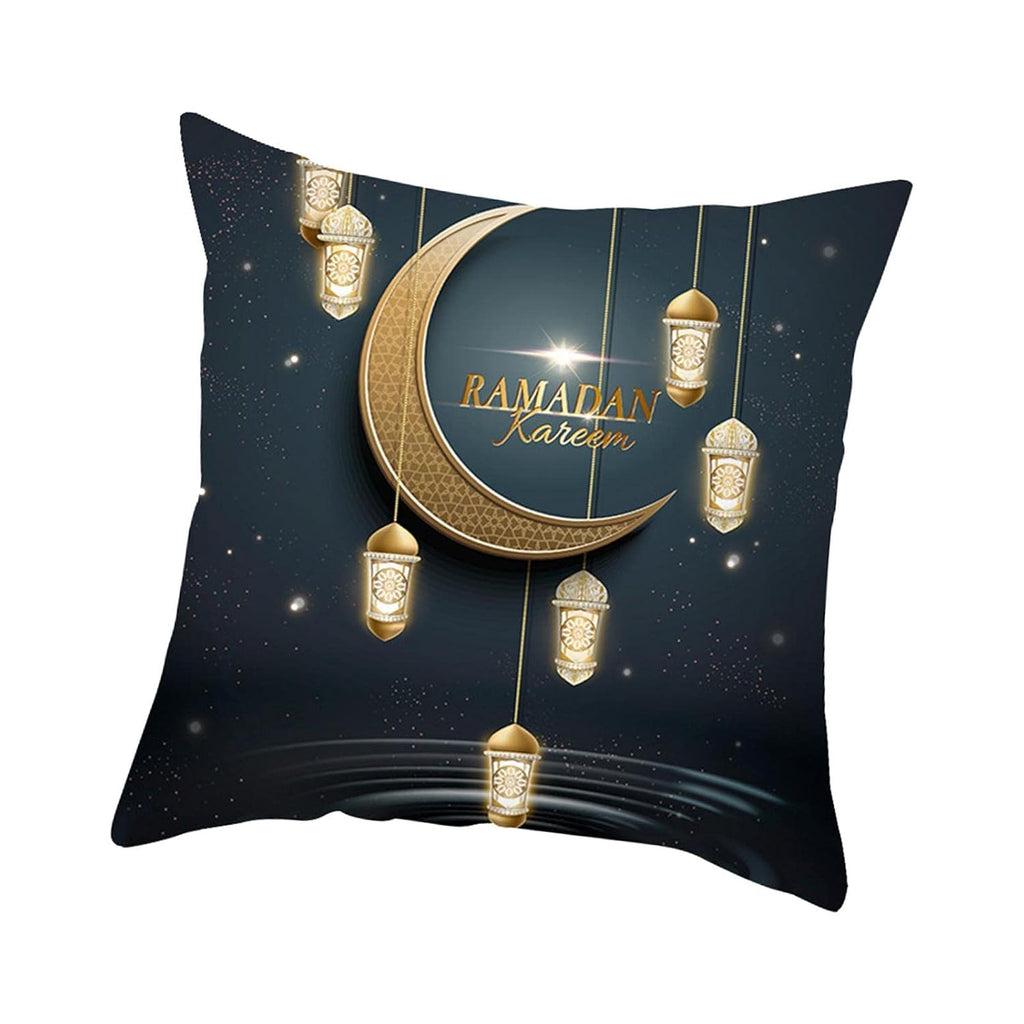 Set de 4, Huse decorative pentru perne Ramadan, fata perna, 45x45 cm