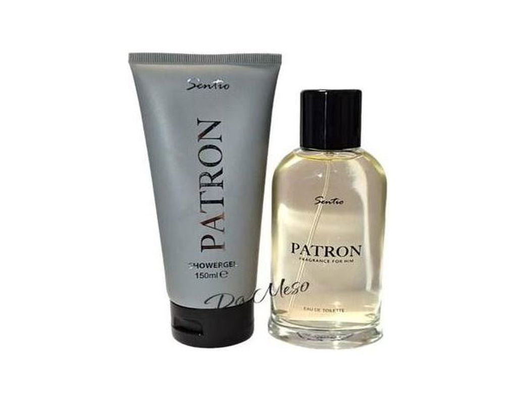Set cadou Barbati Sentio Patron Apa toaleta 100ml si Gel Dus 150ml