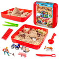 Jucarie creativa, ferma, animale, cu nisip, 3+