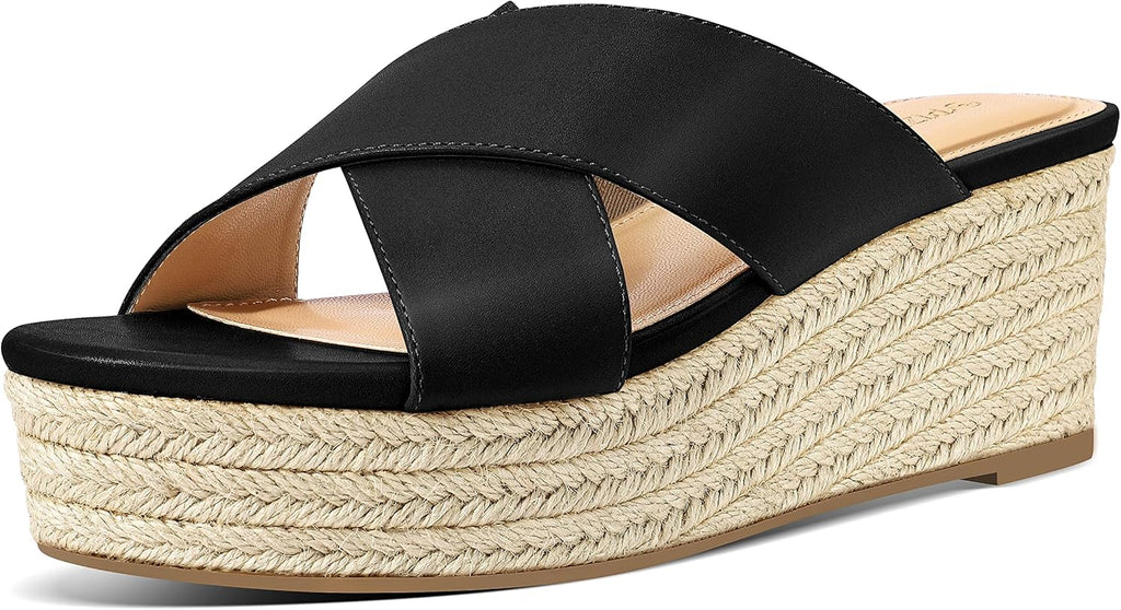 Sandale cu platforma si bretele, PIZZ ANNU, saboti eleganti, 42