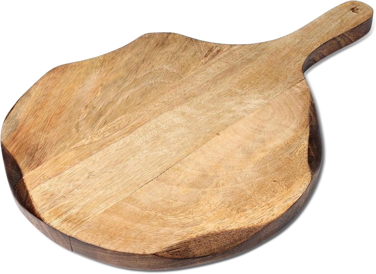 Tabla servire, placa lemn pizza, 40x28x2.5cm