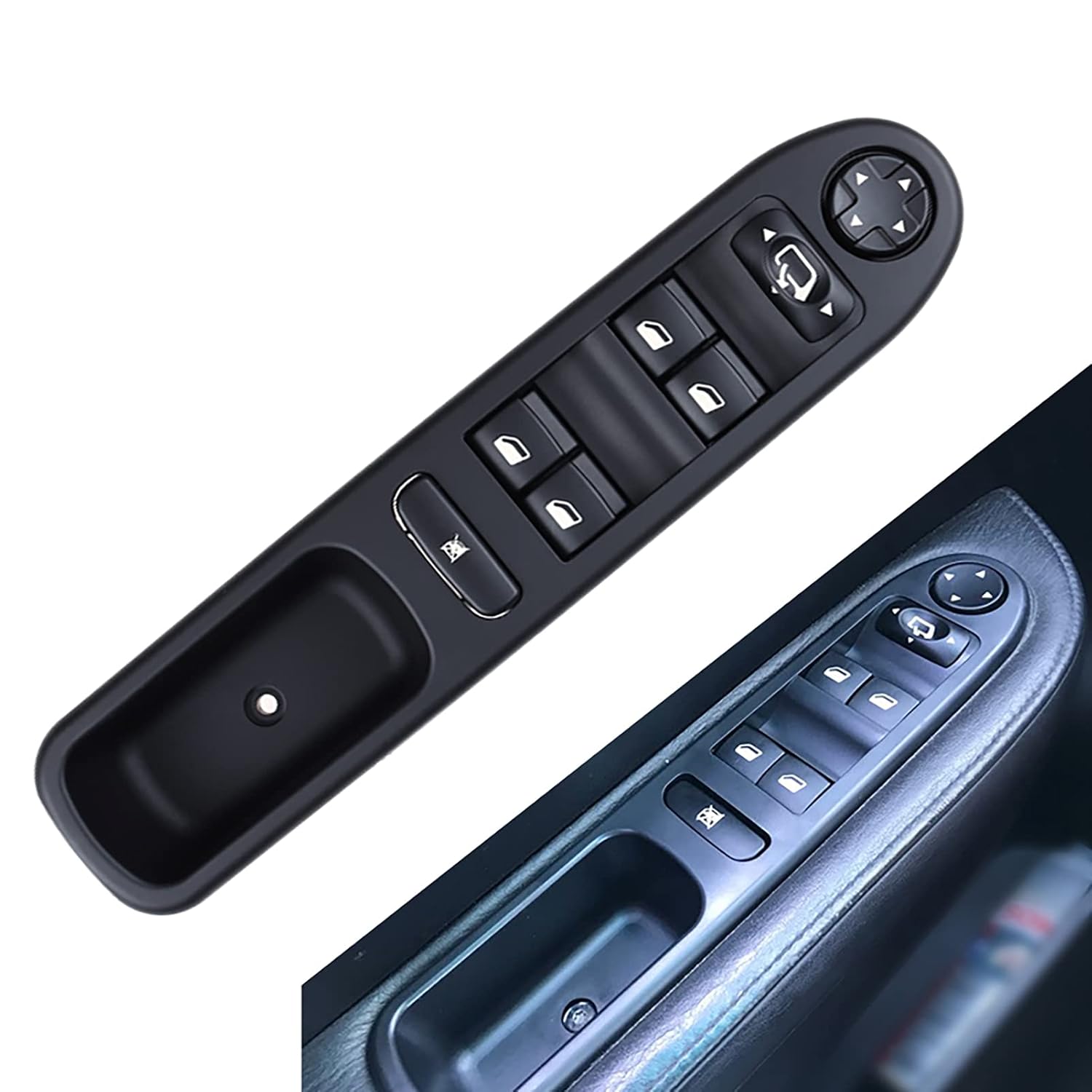 Set Bloc comanda butoane geamuri, oglinzi electrice Peugeot 207 si Citroen C3