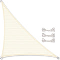 Copertina CelinaSun shade, triunghi, 3.6x3.6x5.1m, alb crem