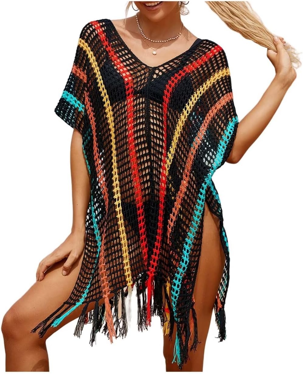 Rochie de plaja, sexi, marime unica, multicolor