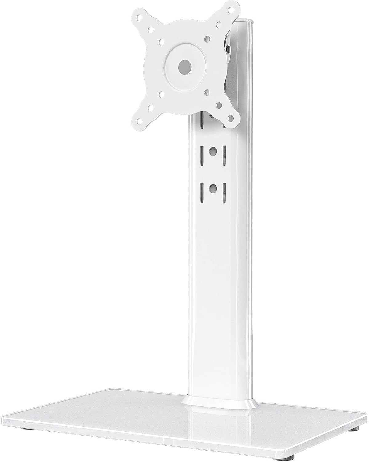 Suport monitor Hemudu, reglabil, 13-32", alb