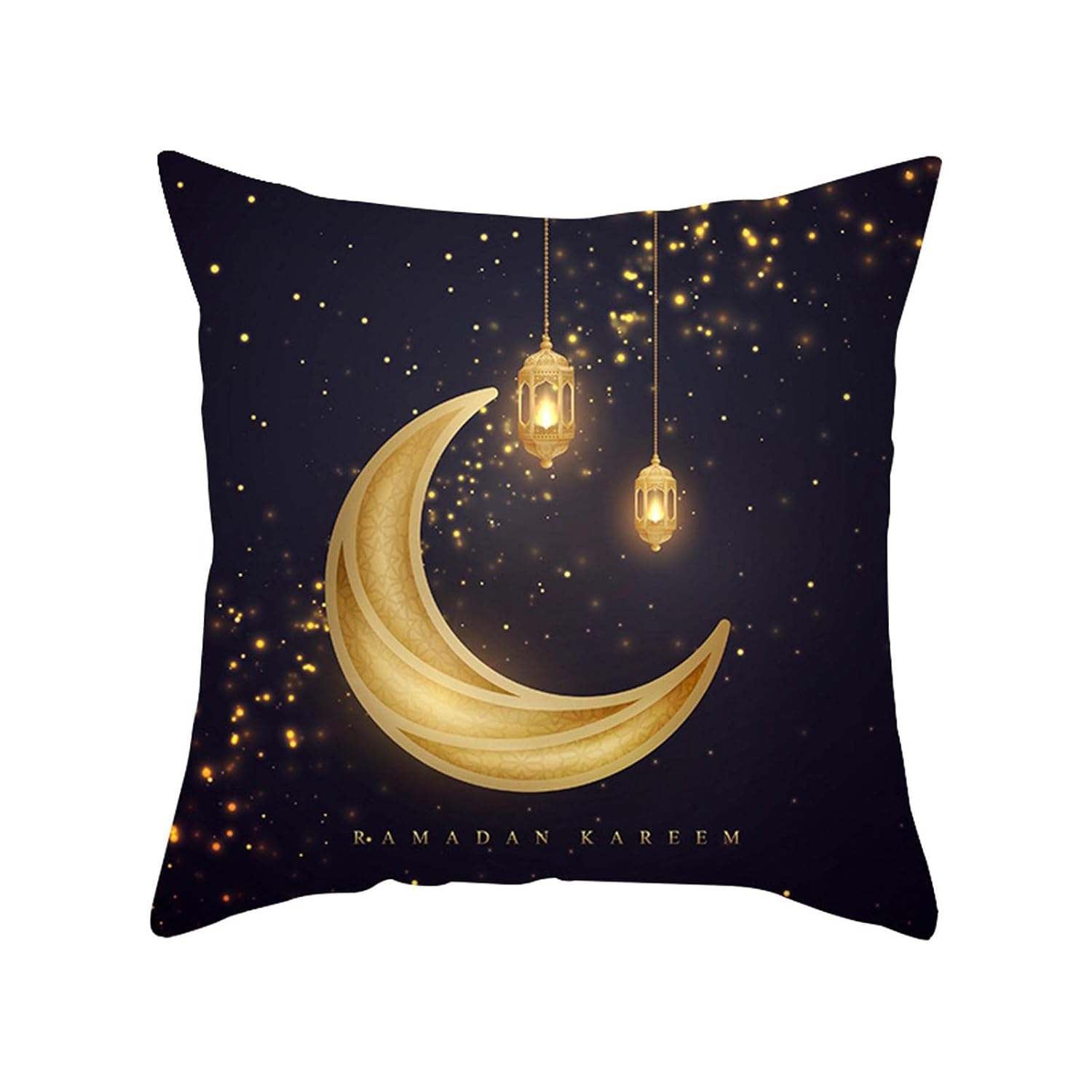 Set de 4, Huse decorative pentru perne Ramadan, fata perna, 45x45 cm