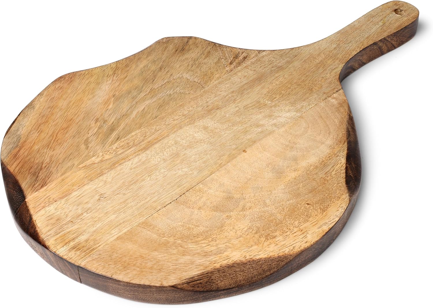 Tabla servire, placa lemn pizza, 40x28x2.5cm