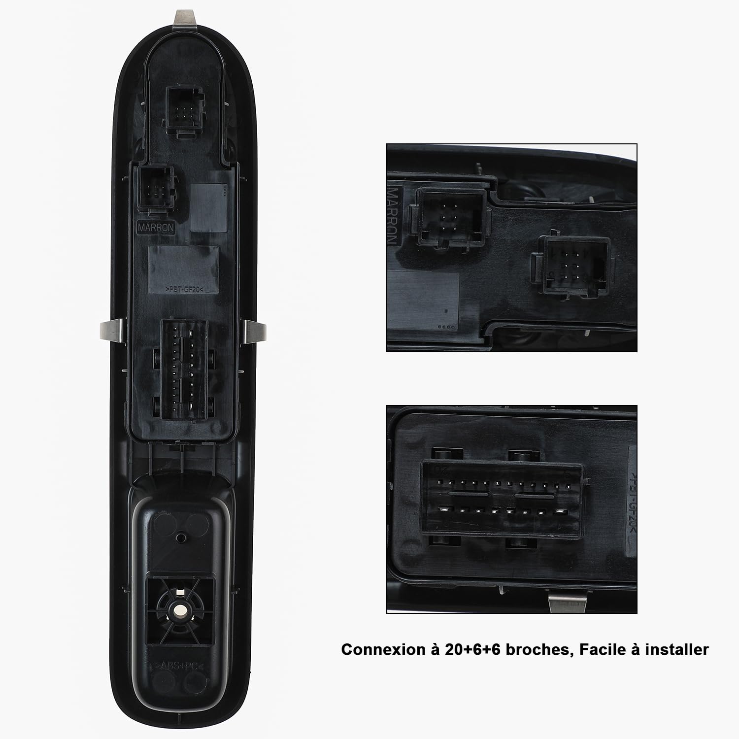 Bloc comanda butoane geamuri, oglinzi electrice Peugeot 3008, 5008, 96650621ZD, Yaopei