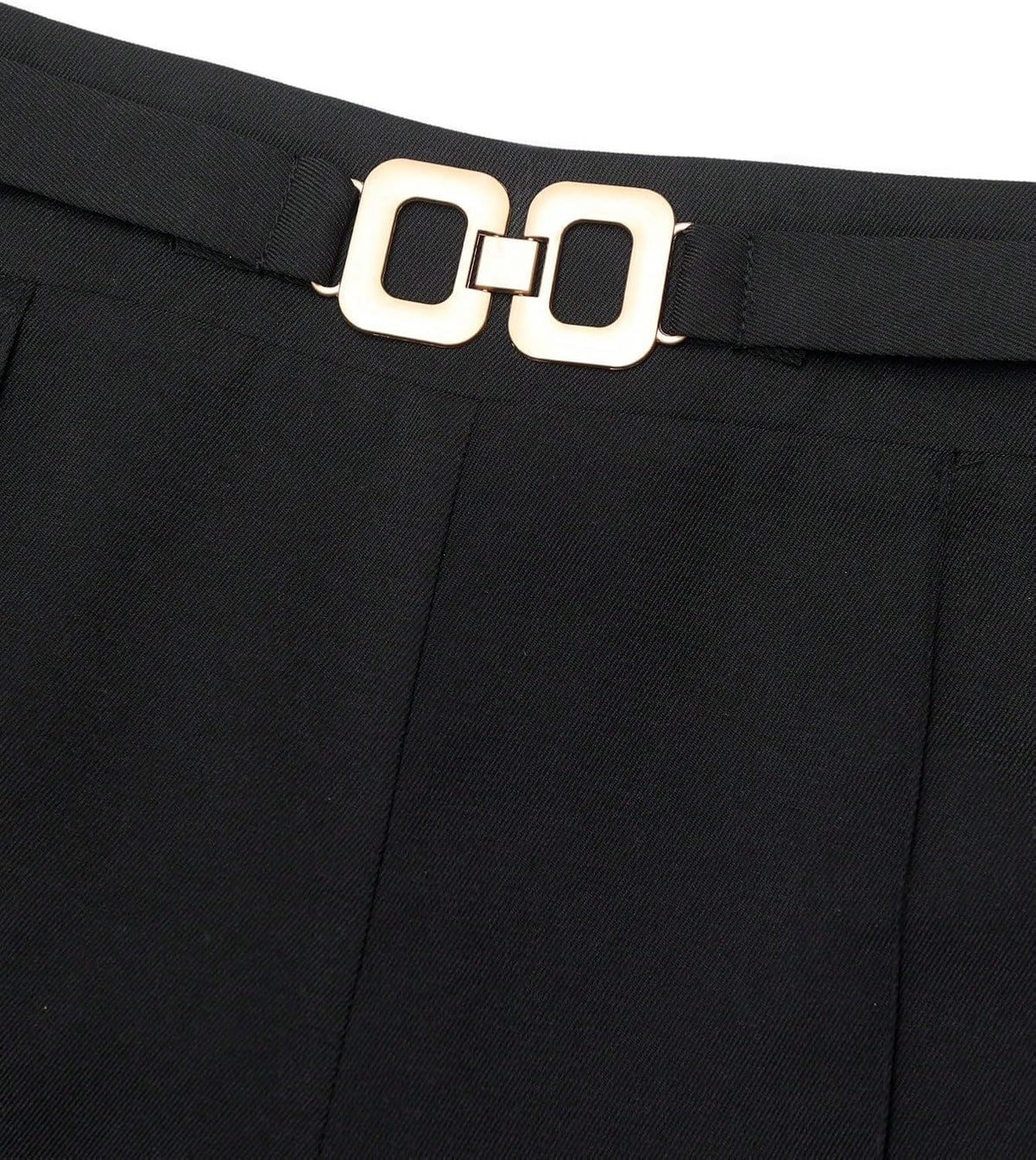 Pantaloni dama, elastic, casual lungi negru, L