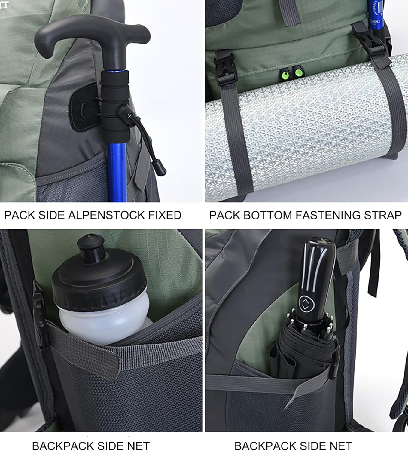 Rucsac Breash Adventure 50L, multifunctional, mov