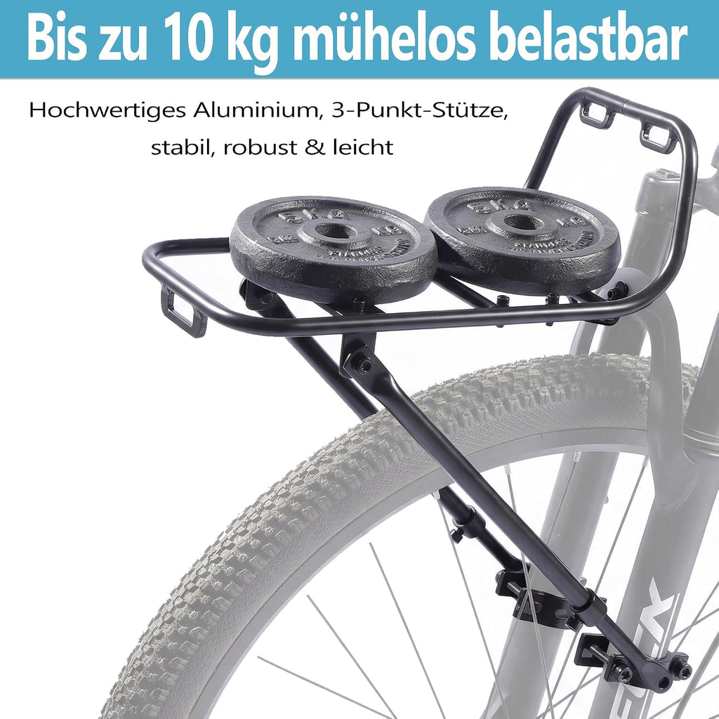 Portbagaj frontal bicicleta, 310x275cm