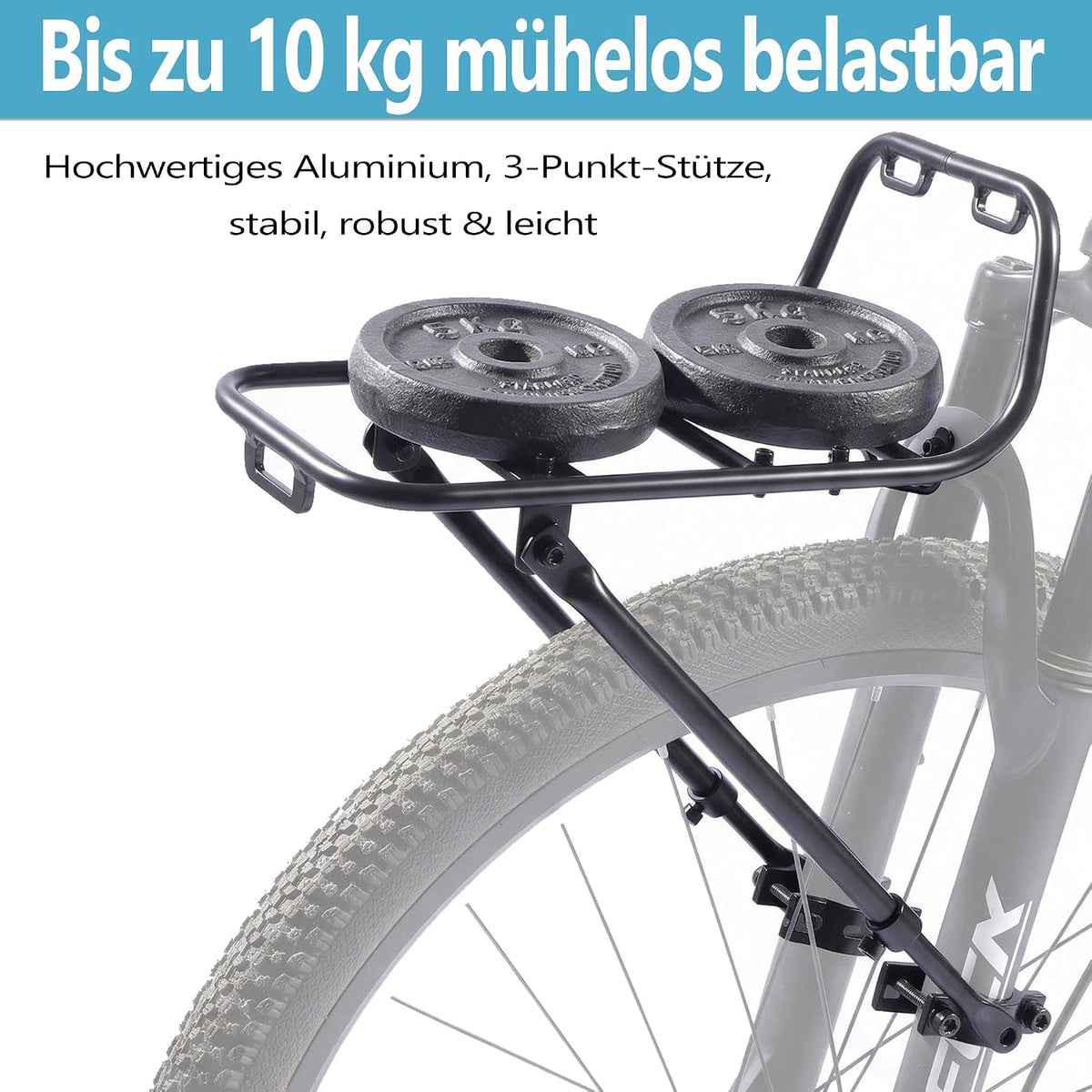 Portbagaj frontal bicicleta, 310x275cm