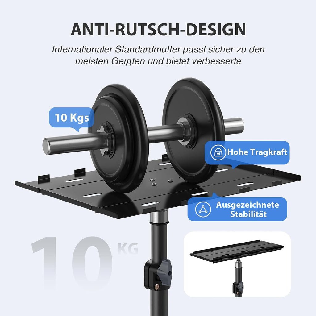 Stand laptop, proiector, tableta, dj, trepied multifunctional reglabil 45-115cm, max 10kg